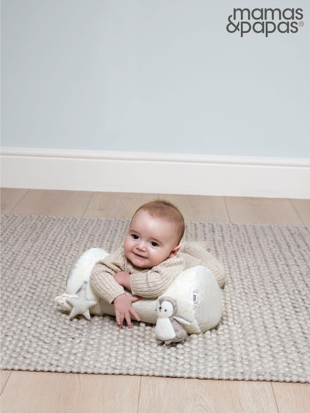 Mamas & Papas Grey Wish Upon A Cloud Tummy Time (638701) | £30