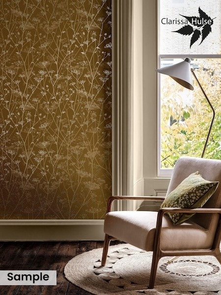 Clarissa Hulse Wild Chervil A4 Wallpaper Sample
