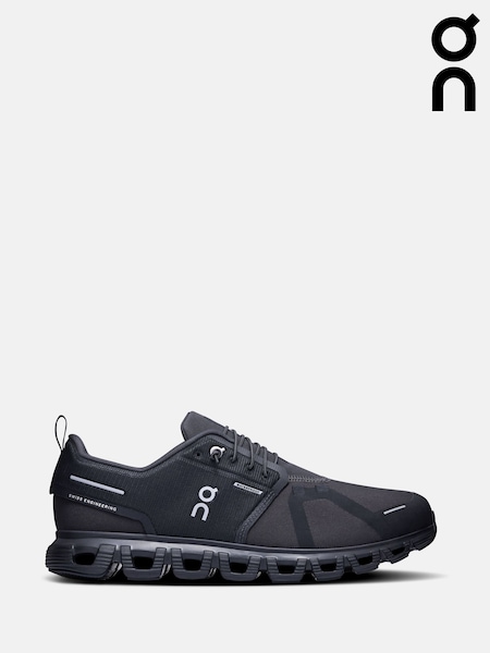 Black - Regular On Cloud 6 Waterproof Trainers