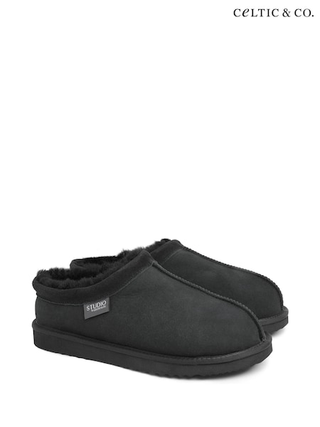 Black - Regular Celtic & Co. Studio Clog Slippers