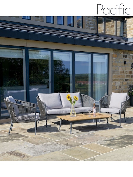Pacific Grey Garden Reims Lounge Set (641623) | £1,159
