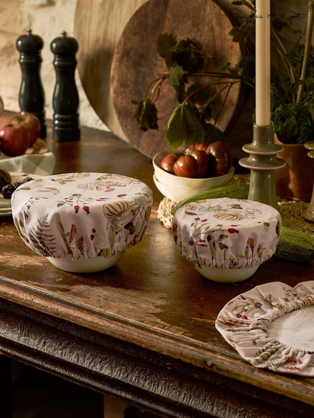 Sophie Allport Set Of 3 Autumn Forage Food Covers