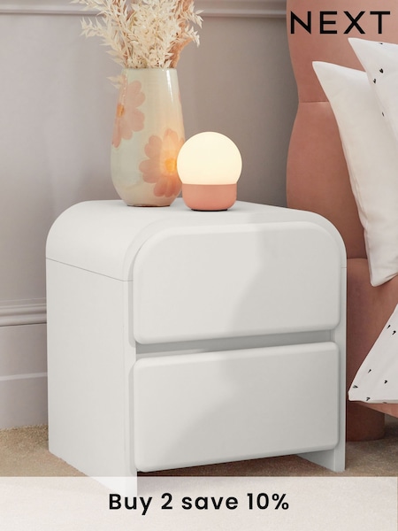 White Kids Bubble Bedside Table (643921) | £199