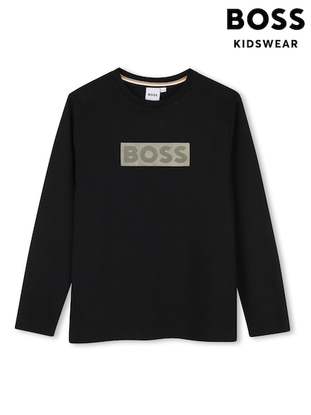 Black - Boss Long Sleeve T-shirt