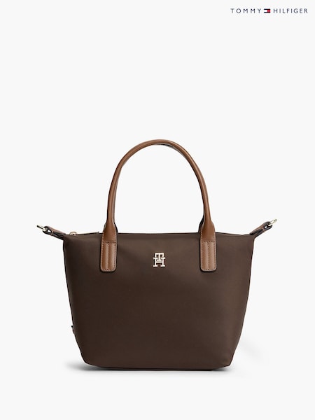 Brown - Tommy Hilfiger Popette Crossbody Tote Bag