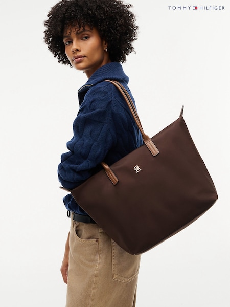 Brown - Tommy Hilfiger Popette Tote Bag