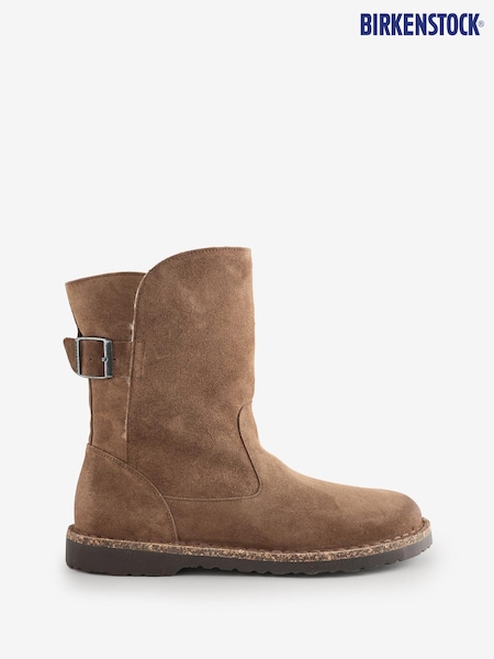 Birkenstock Tan Brown Uppsala Shearling Boots (646459) | £180