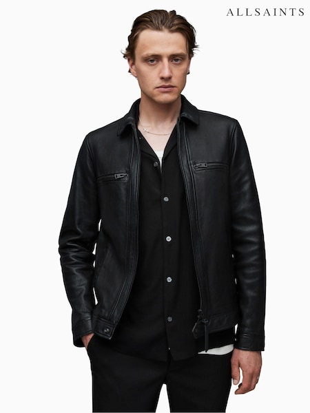 AllSaints Black Luck Jacket (646702) | £399