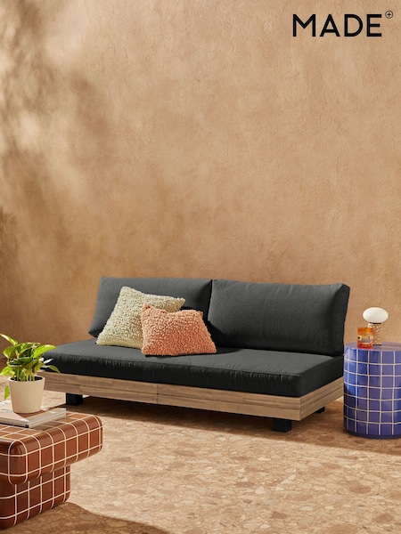 MADE.COM Grey Avarna Garden 2 Seater Sofa (647843) | £829