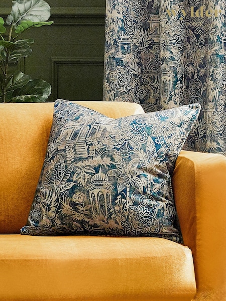 Wylder Wedgewood Bengal Chenille Cushion (650393) | £28