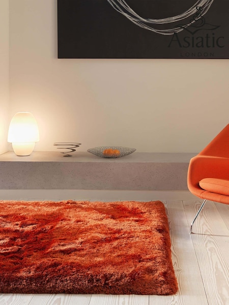 Asiatic Rugs Rust Brown Plush Rug (653310) | £355 - £640