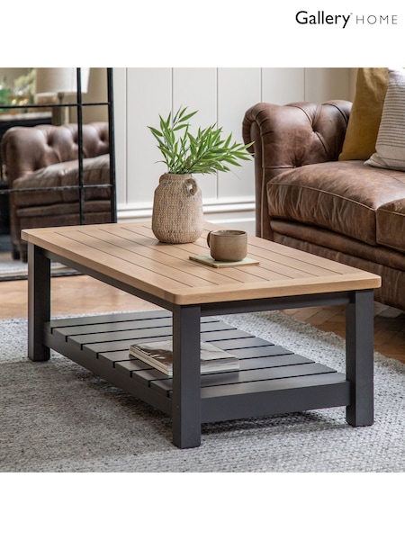 Gallery Home Meteor Navy Leroy Coffee Table (653462) | £364
