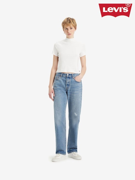 Levi's® Light Blue Denim 501® 90's 100% Cotton Jeans (654384) | £100