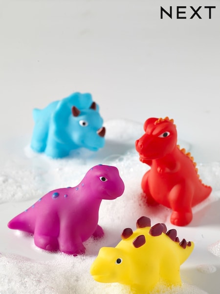 Set of 4 Dinosaur Bath Buddies (654801) | £6