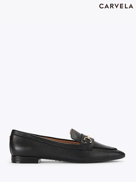 Black - Carvela Passo Flat Shoes