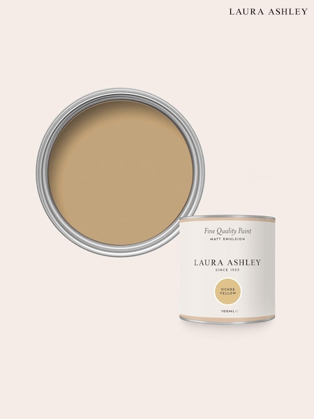 Laura Ashley Yellow Laura Ashley Matt Emulsion Paint 100ml Tester (655635) | £5