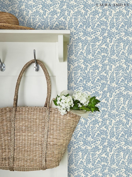 Newport Blue Cariad Spray A4 Wallpaper Sample (655674) | £1