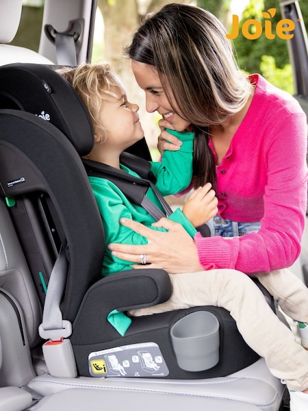 Joie Black Thunder Elevate R129 123 Car Seat (656240) | £80