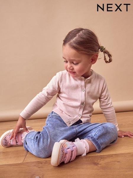 Pink Marl Cardigan (3mths-10yrs) (656345) | £9 - £11