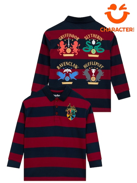 Red - Character Harry Potter Hogwarts Rugby Shirt