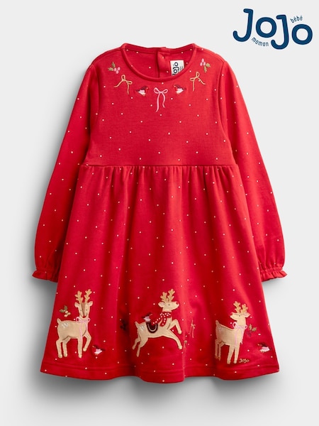 christmas jersey dresses Buy Girls' Print Online Gingerbread dress