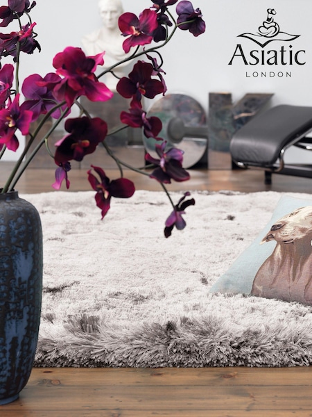 Asiatic Rugs Silver Plush Rug (657023) | £355 - £640