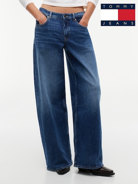 Blue - Tommy Jeans Daisy Low Rise Loose Jeans