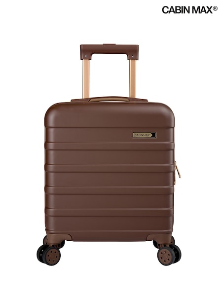 Brown - Cabin Max Anode Underseat Hand Luggage Cabin Case For Easyjet
