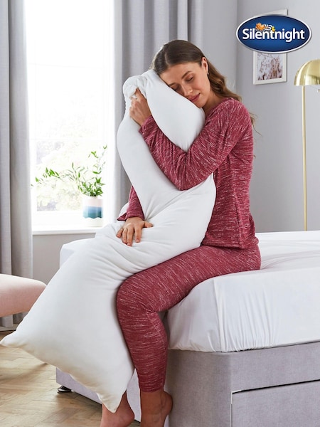 Silentnight Squishy Velvet Touch Body Support Pillow (659362) | £35