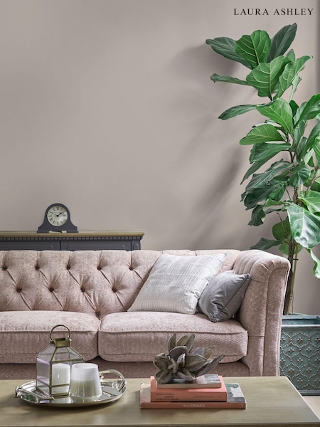 Laura Ashley Pale Chalk Pink Eggshell 750ml Paint (659816) | £28