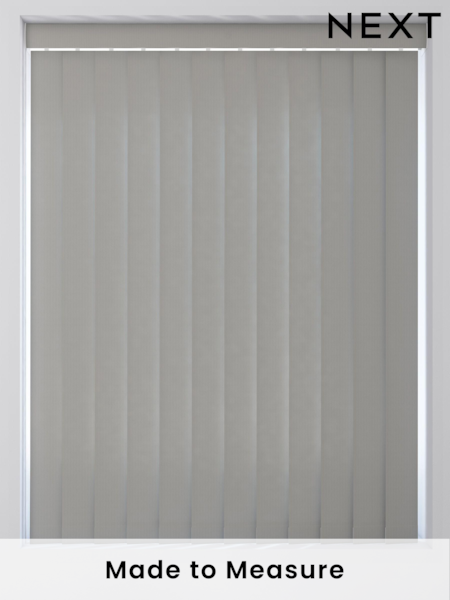 Grey Waterproof Made To Measure Vertical Blind (660052) | £47