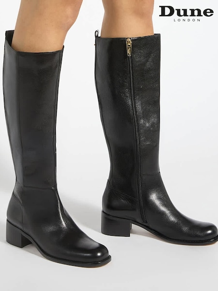 Black - Dune London Wf Turner Knee High Boots