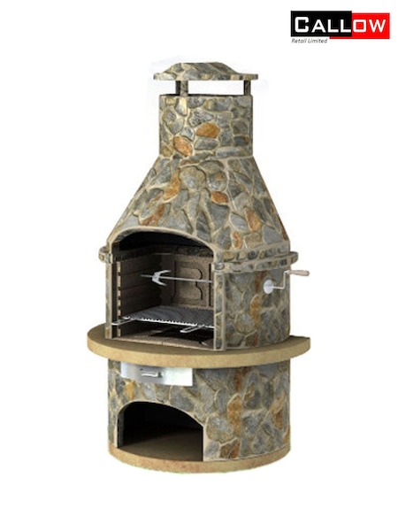 Callow Brown Garden Rondo Slate Masonry BBQ (662213) | £1,130