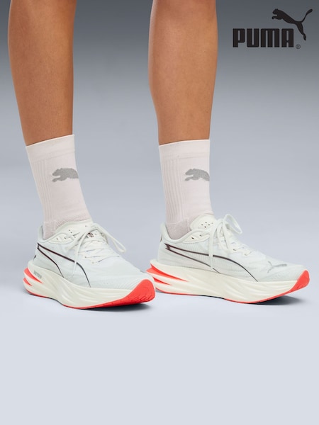 White - Puma Deviate Pure Nitro Wns Trainers