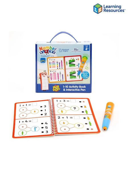 Learning Resources Numberblocks 1-10 Activity Book & Interactive Pen