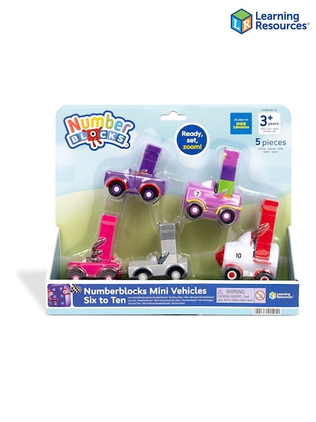 Learning Resources Numberblocks 6-10 Mini Vehicles