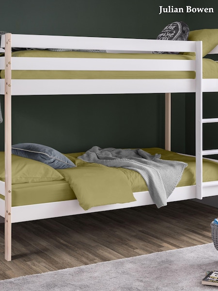 Julian Bowen White Nova Two Tone Bunk Bed (663960) | £360