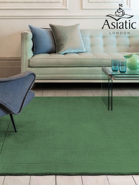 Asiatic Rugs Green York Lustre Rug (664439) | £58 - £464