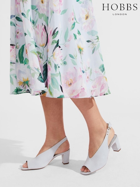 Hobbs Blue/ Whiite Kali Sandals (664585) | £139