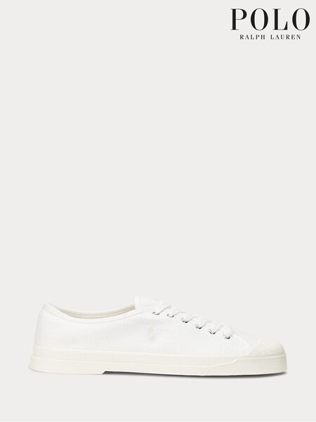 Polo Ralph Lauren Essence 100 Canvas Cap Toe Trainers (665180) | £35