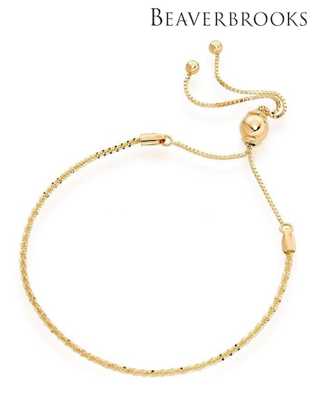 Beaverbrooks 9ct Gold Slider Bracelet (665514) | £250