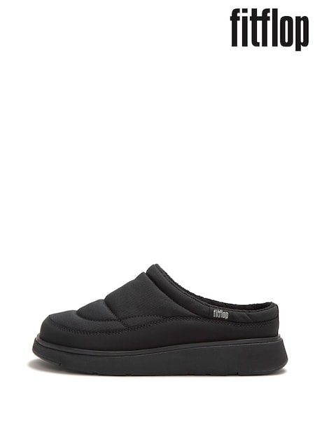 Black - Fitflop Gen-ff Padded Mules