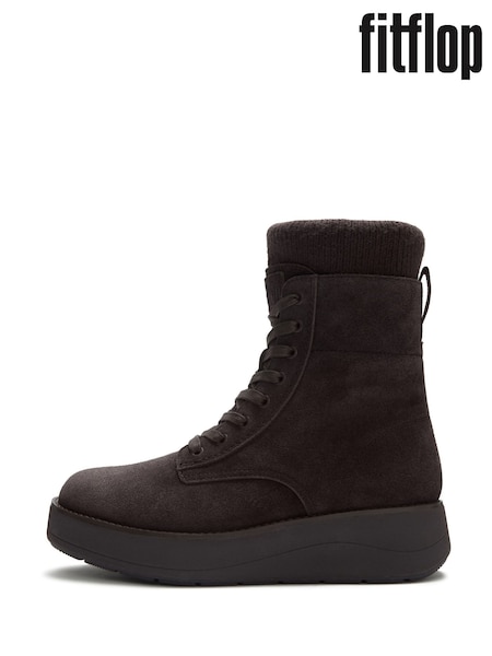 Brown - Fitflop Gen-ff Roam Knit Boots