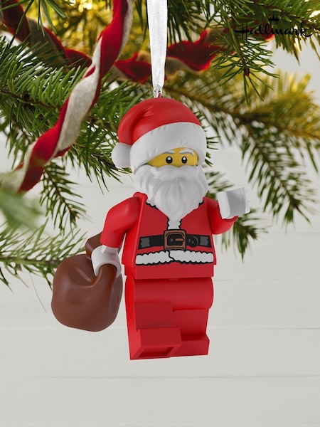 Hallmark Lego Jolly Santa Christmas Bauble