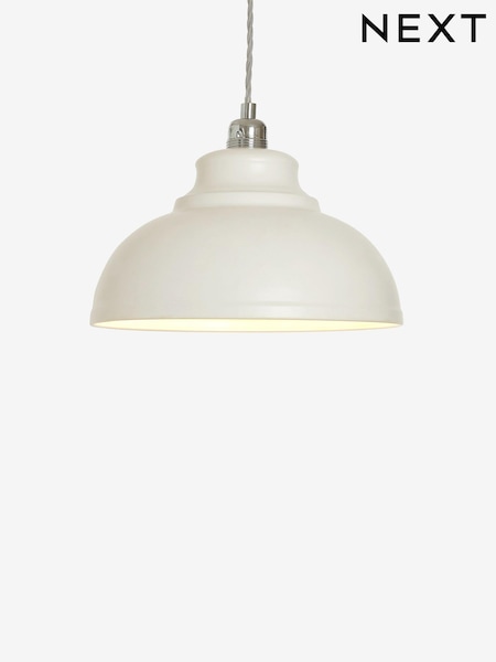 Cream Dixon Easy Fit Pendant Lamp Shade (668083) | £15