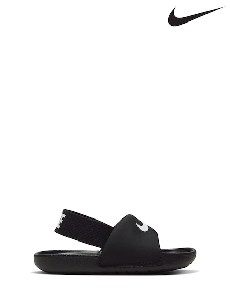 Nike Black/White Kawa Infant Sandals (669226) | £22