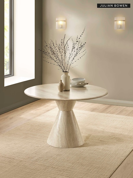 Julian Bowen Verona 120cm Round 4 Seater Dining Table