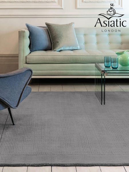 Asiatic Rugs Grey York Lustre Rug (670774) | £58 - £464