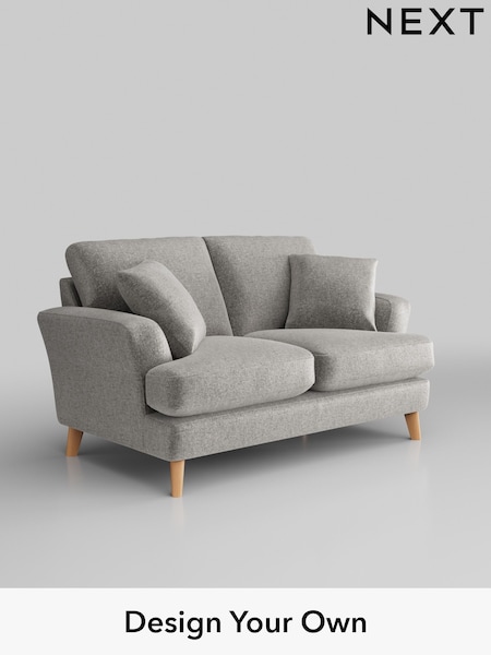 Plush Chenille/Light Grey Conway Relaxed Sit (670853) | £1,150