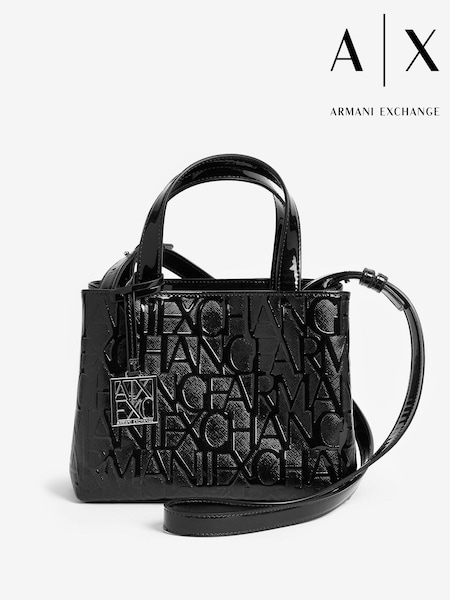 Armani Exchange Patent Bag (671031) | £140